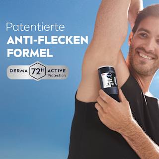Antitranspirant Deostick Black & White Invisible Original NIVEA MEN