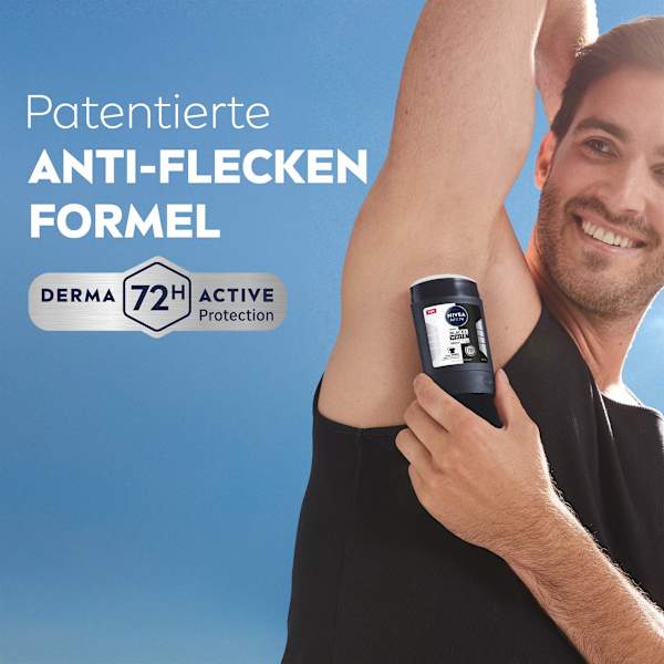 Antitranspirant Deostick Black & White Invisible Original NIVEA MEN