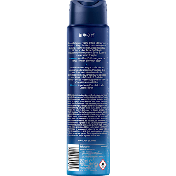 Deospray Fresh Active NIVEA MEN