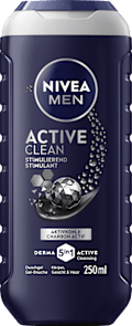 Duschgel Active Clean  5in1 NIVEA MEN