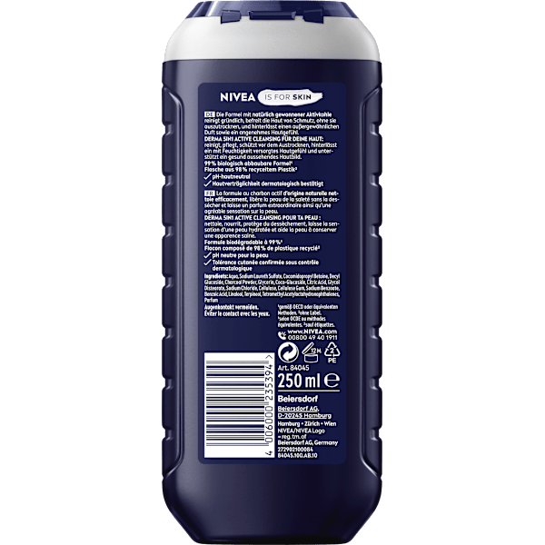 Duschgel Active Clean  5in1 NIVEA MEN