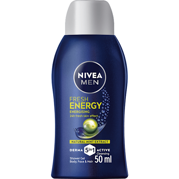 Duschgel Fresh Energy 5in1, Reisegröße NIVEA MEN
