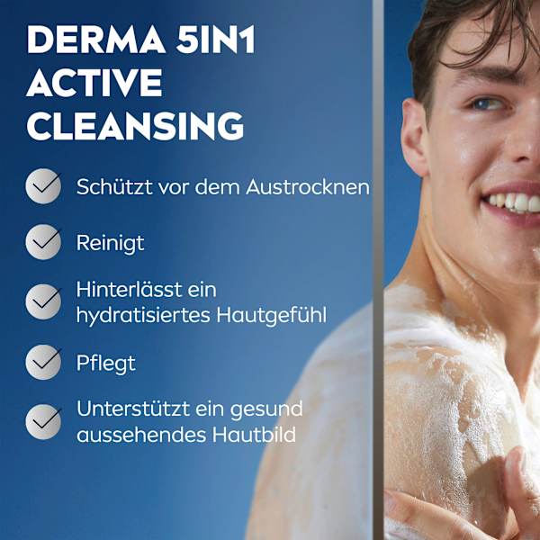 Duschgel Hydro Care 5in1 NIVEA MEN
