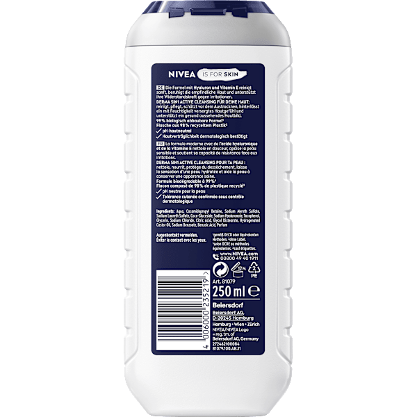 Duschgel Sensitive 5in1 NIVEA MEN