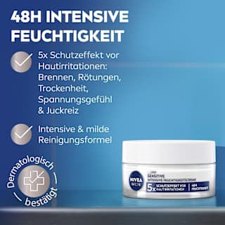 Feuchtigkeitscreme Sensitive Intensive NIVEA MEN