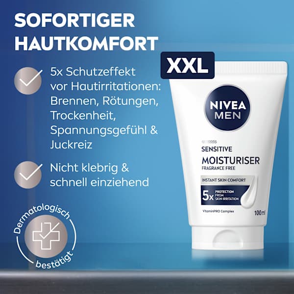 Gesichtscreme Sensitive NIVEA MEN