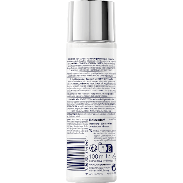 Liquid Moisturiser Sensitive NIVEA MEN