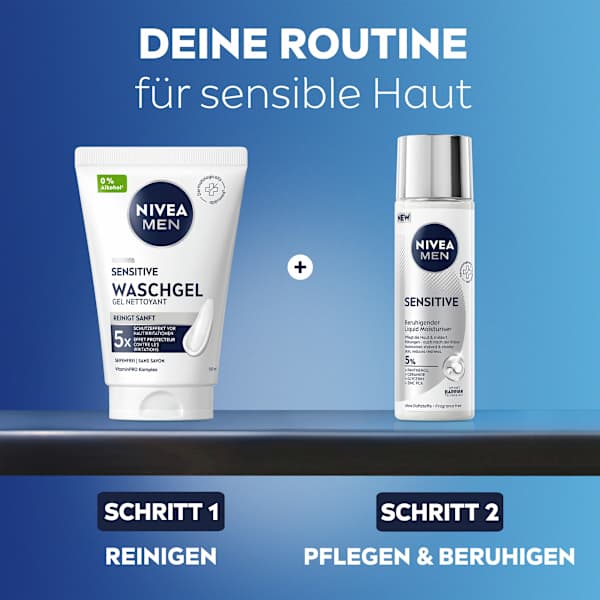 Liquid Moisturiser Sensitive NIVEA MEN