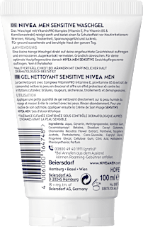 Waschgel sensitive NIVEA MEN