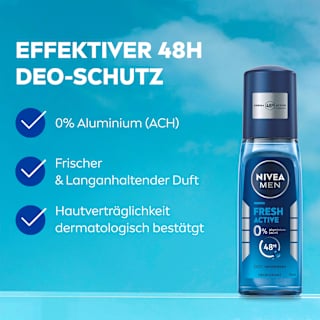 Zerstäuber Fresh Active NIVEA MEN
