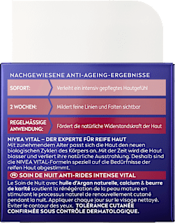 Nachtcreme Vital  Anti-Falten Intensiv NIVEA