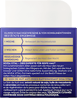 Nachtcreme Vital Soja Anti-Age straffend NIVEA