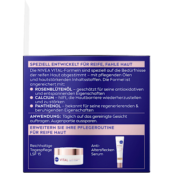 Nachtcreme Vital strahlender Teint regenerierend NIVEA