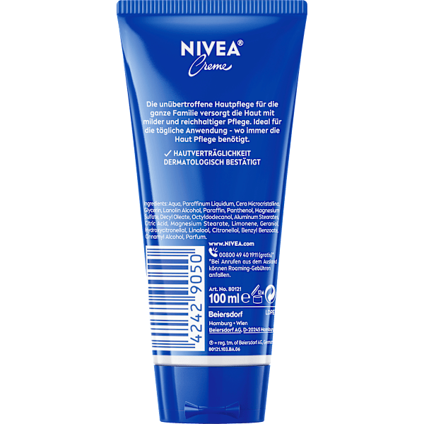 Nivea Creme Tube NIVEA