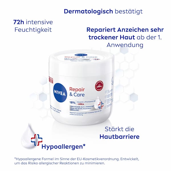 Pflegecreme Repair & Care Urea NIVEA