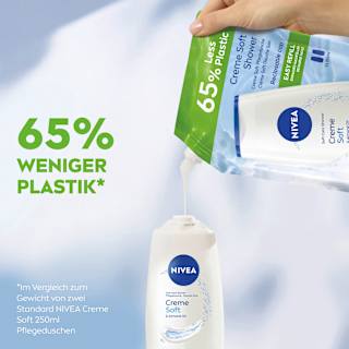 Pflegedusche Creme Soft & Almond Oil Nachfüllpack NIVEA