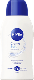 Pflegedusche Creme Soft & Almond Oil, Reisegröße NIVEA
