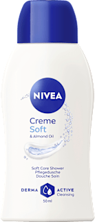 Pflegedusche Creme Soft & Almond Oil, Reisegröße NIVEA