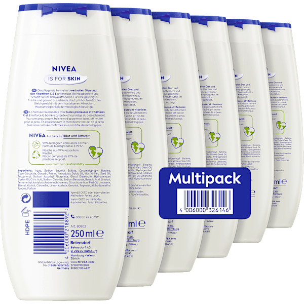 Pflegedusche Creme Soft & Almond Oil NIVEA