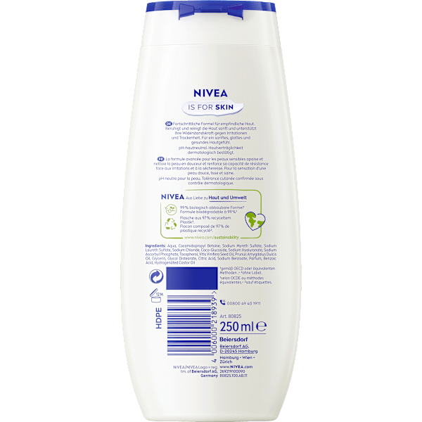 Pflegedusche Derma Control Sensitive NIVEA