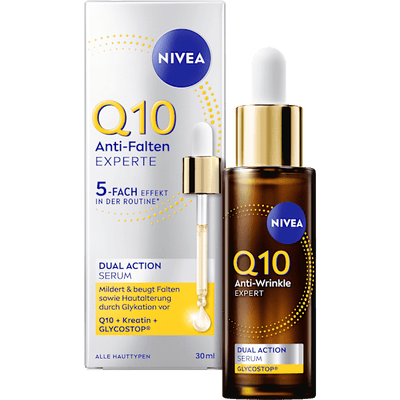 NIVEA Q10 Anti-Wrinkle Serum Dual Active, 30 ml
