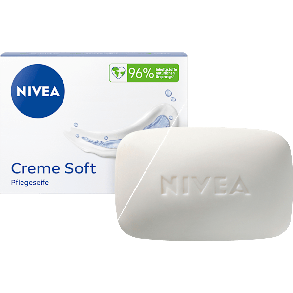 Seifenstück Creme Soft Pflegeseife NIVEA