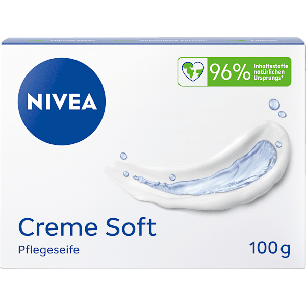 Seifenstück Creme Soft Pflegeseife NIVEA