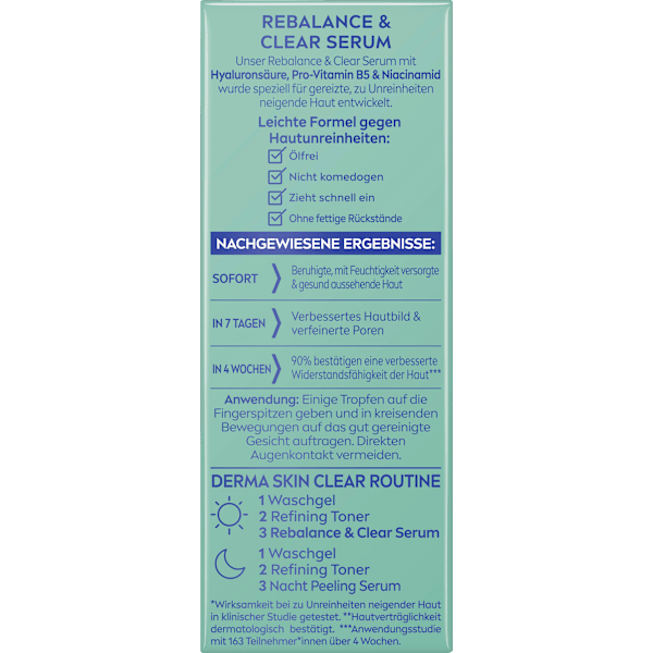 Serum Derma Skin Clear Rebalance & Clear NIVEA