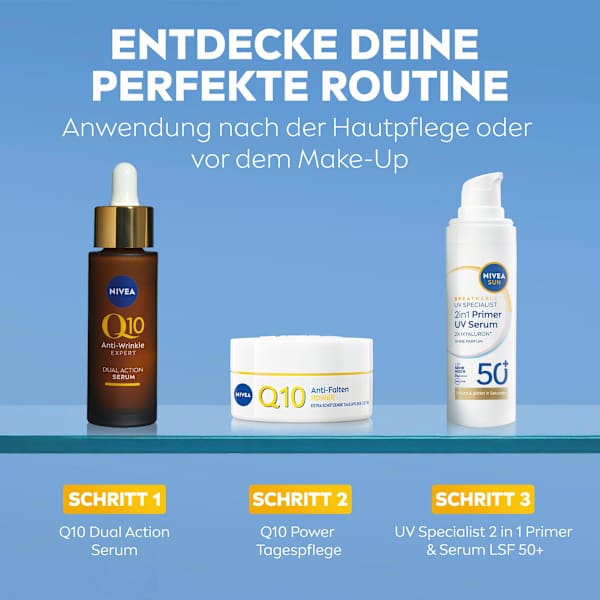 Sonnenfluid 2in1 Primer & UV Serum, LSF 50+ NIVEA SUN