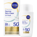 Sonnenfluid Gesicht derma skin clear UV Fluid mit Niacinamid, LSF 50+  NIVEA SUN