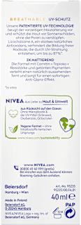 Sonnenfluid Gesicht mattierend & getönt, LSF 50+ NIVEA SUN