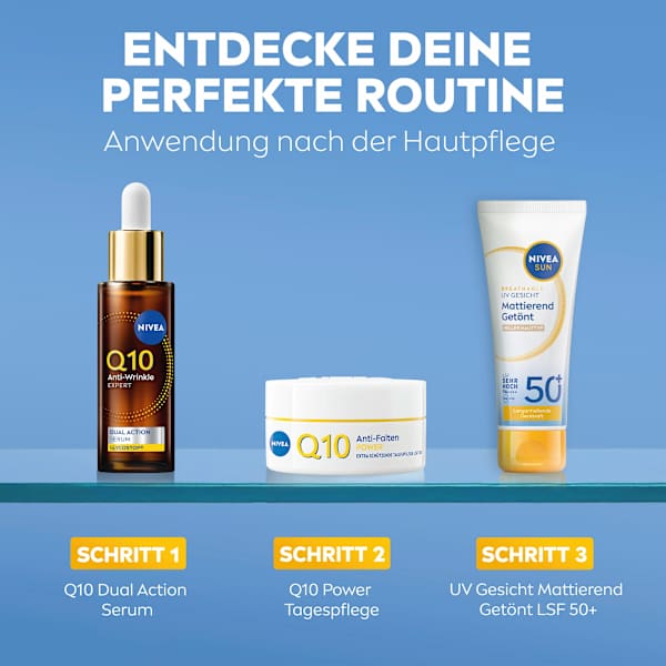 Sonnenfluid Gesicht mattierend & getönt, LSF 50+ NIVEA SUN