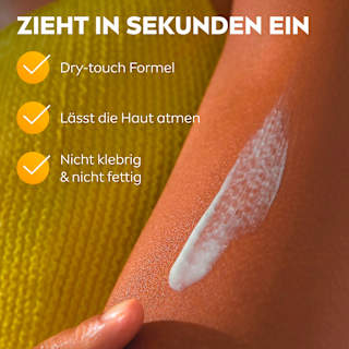 Sonnenmilch invisible finish, Schutz & Pflege, LSF 50+ NIVEA SUN