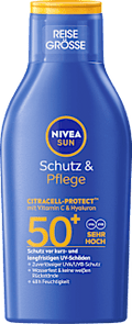 Sonnenschutz Milch Schutz & Pflege, LSF 50+, Reisegröße NIVEA SUN