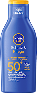 Sonnenschutz Milch Schutz & Pflege, LSF 50+, Reisegröße NIVEA SUN