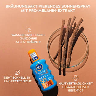 Sonnenspray Schutz & Bräune LSF 50 NIVEA SUN