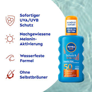 Sonnenspray Schutz & Bräune LSF 50 NIVEA SUN