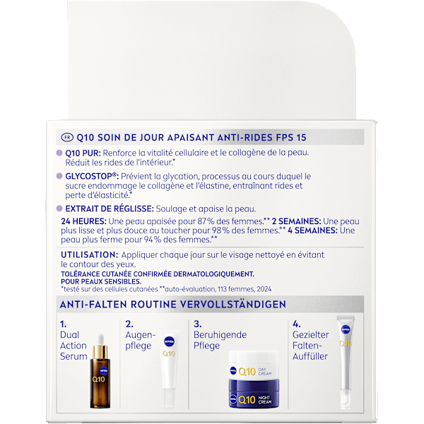 Tagescreme Q10  Anti-Falten Sensitiv NIVEA