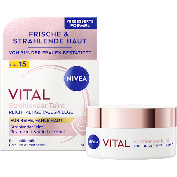 Tagescreme Vital strahlender Teint reichhaltig NIVEA