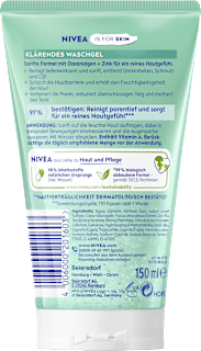 Waschgel mit klärenden Peeling-Partikeln  NIVEA