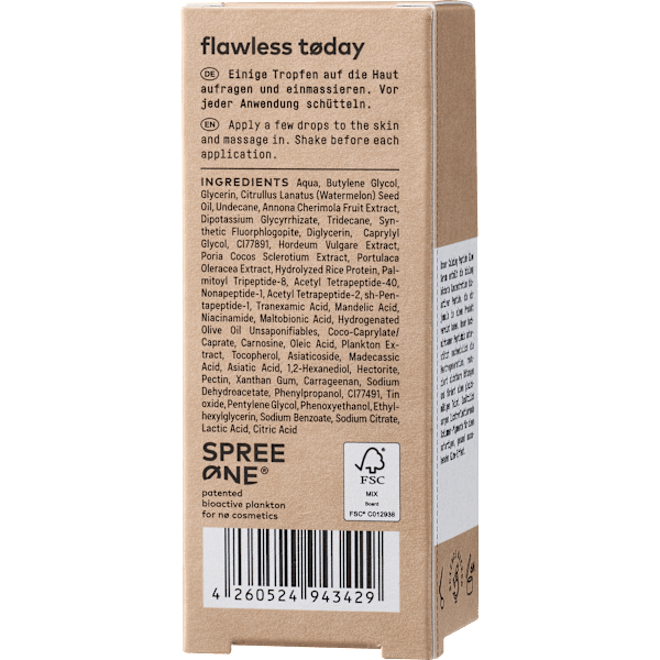 Gesichtsserum Nø flawless tøday Calming Peptide Glow NØ cosmetics
