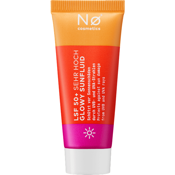 Nø safe tøday LSF 50+ Glowy Sunfluid NØ cosmetics