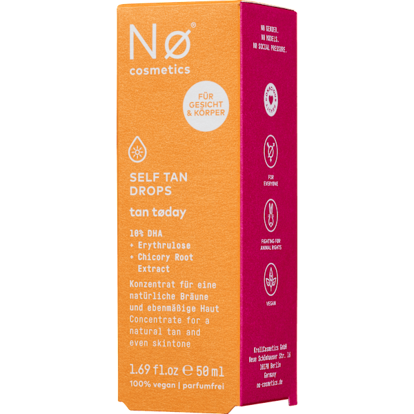 Selbstbräuner Konzentrat, self tan drops NØ cosmetics