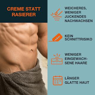 Intim-Haarentfernungscreme No Hair Crew