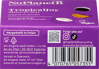 Festes Duschgel Orange & Kokosnuss No Planet B