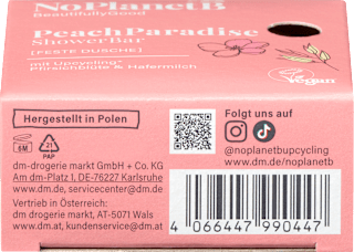 Festes Duschgel Peach Paradise No Planet B