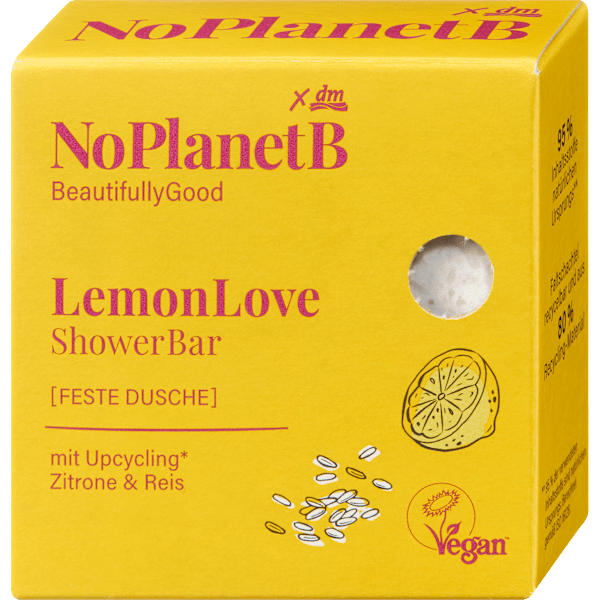 Festes Duschgel Zitrone & Reis No Planet B