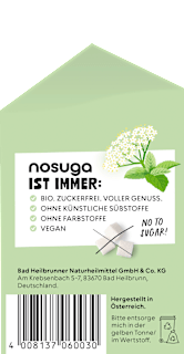 Eistee, Holunderblüte & Melisse nosuga