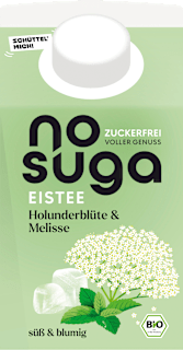 Eistee, Holunderblüte & Melisse nosuga