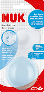 Brusthütchen aus Silikon, Größe M NUK